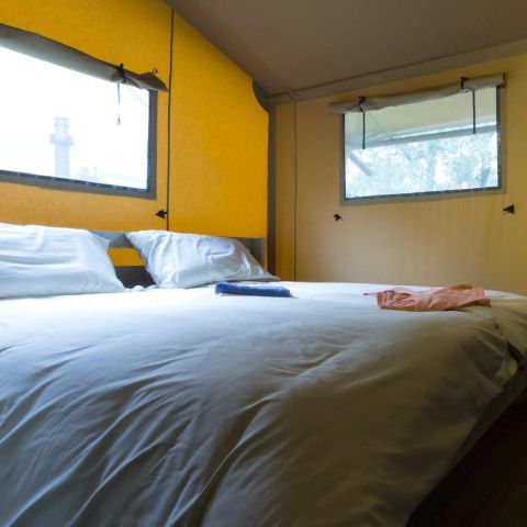 Tente en toile et en bois 6 personnes - Spotty Lodge
