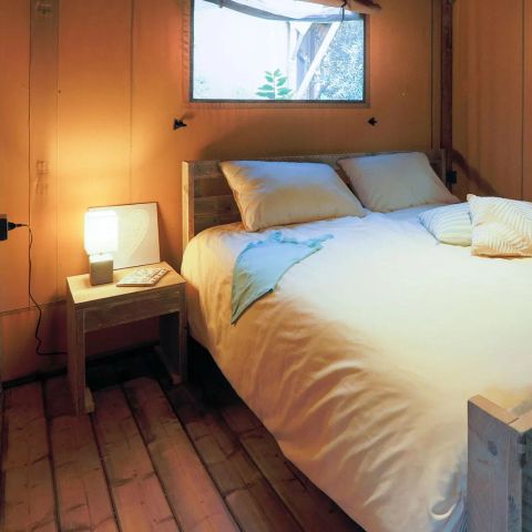 Tente en toile et en bois 5 personnes - Safari Lodge