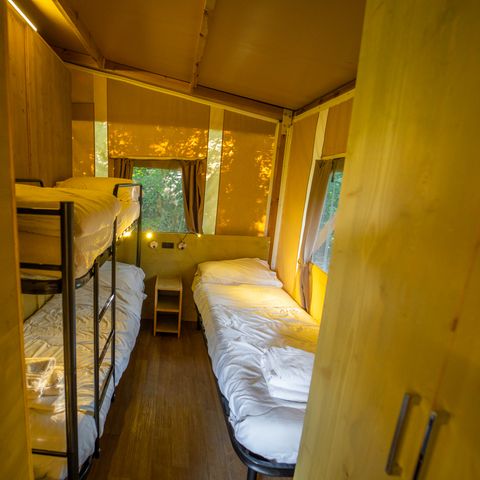Tente en toile et en bois 5 personnes - Lodge Tent Deluxe