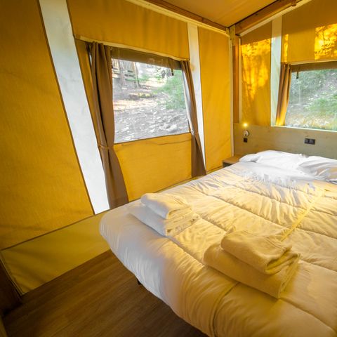 TENTE TOILE ET BOIS 5 personnes - Lodge Tent Deluxe