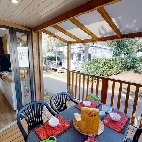 MOBILHOME 4 personnes - Mobil home Cassis - 28 m² - 2 chambres