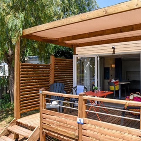 MOBILHOME 2 personnes - Mobil home Key westotel - 20m² - 1 Chambre