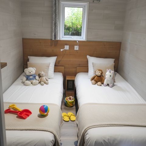MOBILHOME 4 personnes - MOBIWOOD 36 avec son JACUZZI PRIVATIF - 2 Chambres