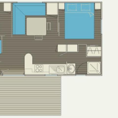 MOBILHOME 5 personnes - MH3 ZEN 32 m²
