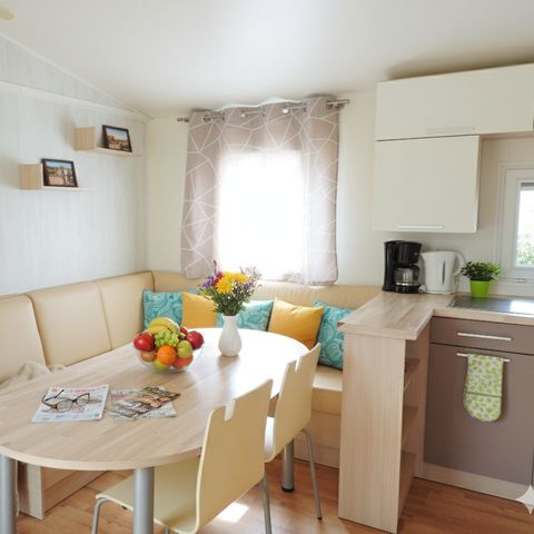 MOBILHOME 6 personnes - MH3 FLORES-3 38 m²