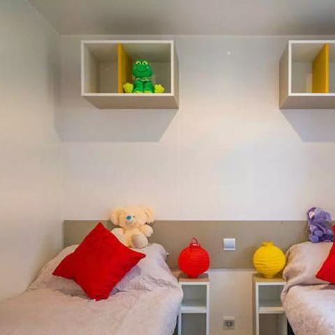 MOBILHOME 4 personnes - Mobil-home | Comfort | 2 Ch. | 4 Pers. | Terrasse surélevée | Clim.