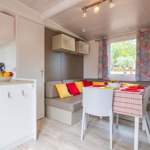 MOBILHOME 6 personnes - Comfort | 3 Ch. | 6 Pers. | Terrasse surélevée | Clim.