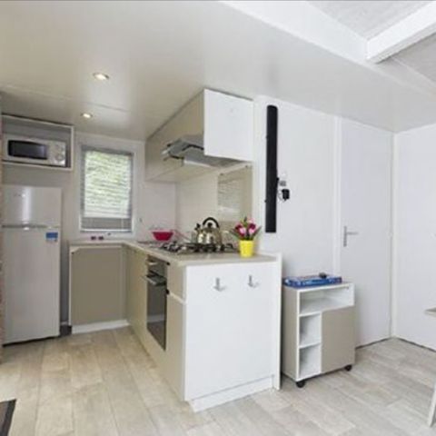 MOBILHOME 6 personnes - Comfort | 3 Ch. | 6 Pers. | Terrasse surélevée | Clim.