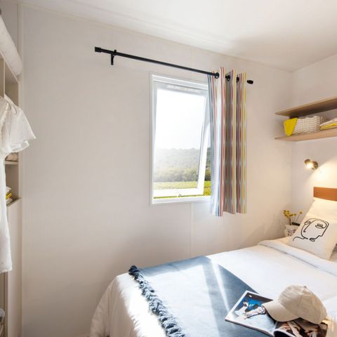 MOBILHOME 6 personnes - Premium | 2 Ch. | 4/6 Pers. | Terrasse Lounge | Clim.