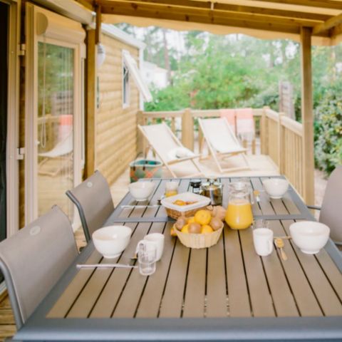 MOBILHOME 4 personnes - COTTAGE PREMIUM 2ch 4 pers