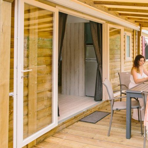 MOBILHOME 6 personnes - COTTAGE PREMIUM PP 3 ch 6 pers