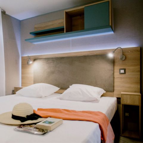 MOBILHOME 4 personnes - COTTAGE PREMIUM PP 2 ch 4 pers