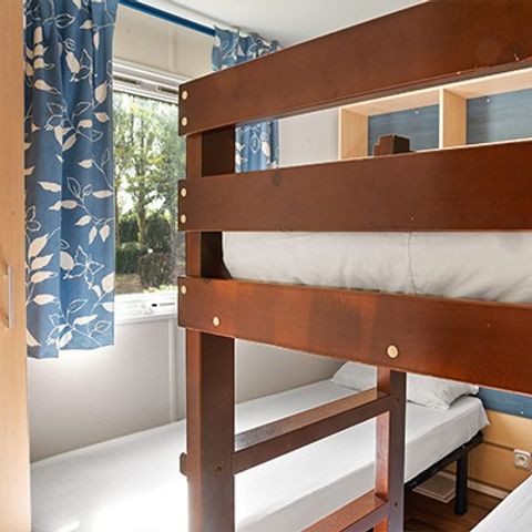 MOBILHOME 6 personnes - Comfort XL | 2 Ch. | 4/6 Pers. | Terrasse surélevée | Clim.