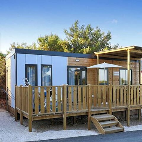 MOBILHOME 6 personnes - Comfort | 2 Ch. | 4/6 Pers. | Terrasse surélevée | Clim.
