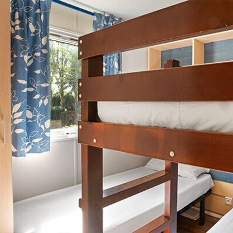 MOBILHOME 6 personnes - Comfort | 2 Ch. | 4/6 Pers. | Terrasse surélevée | Clim.