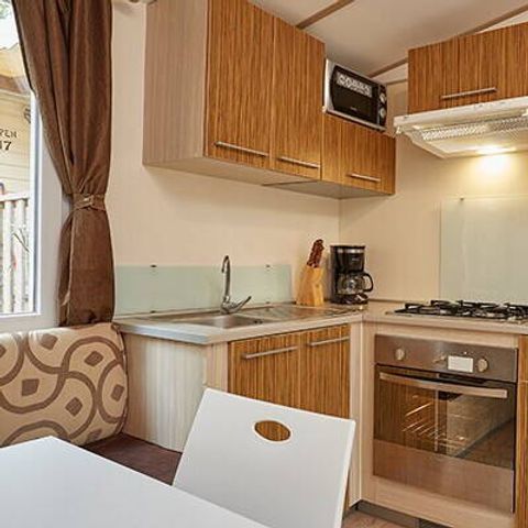 MOBILHOME 4 personnes - Comfort | 2 Ch. | 4 Pers. | Terrasse surélevée | Clim. | TV
