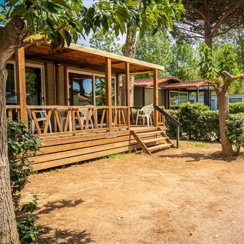 MOBILHOME 6 personnes - 3 Pièces 4/6 Personnes Climatisé + TV