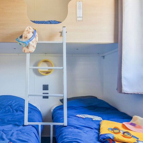 MOBILHOME 7 personnes - Mobil-home Evasion+ 7 personnes 2 chambres 28m²