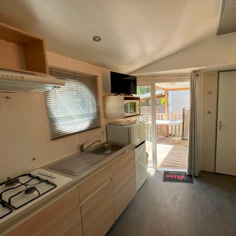 MOBILHOME 6 personnes - 2 chambres - TV - CLIM