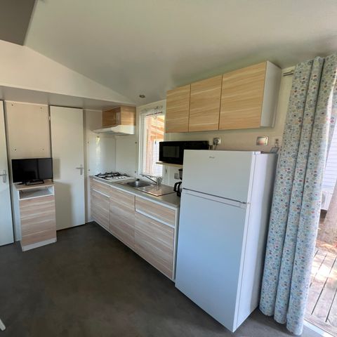 MOBILHOME 6 personnes - 3 chambres - TV - CLIM