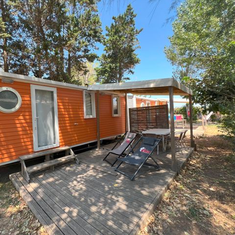 MOBILHOME 6 personnes - 3 chambres - TV - CLIM