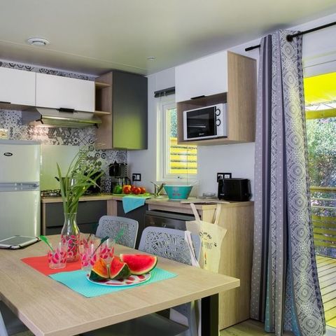 MOBILHOME 4 personnes - Mobil-home Confort+ 4personnes 2chambres 2SDB 34m²