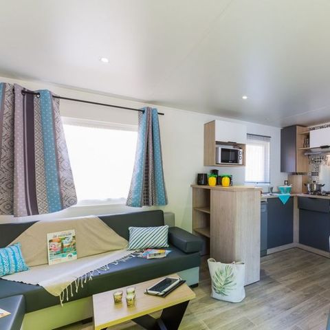 MOBILHOME 6 personnes - Mobil-home Confort+ 6personnes 3chambres 2SDB 39m²
