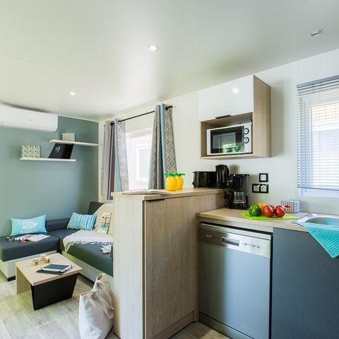 MOBILHOME 6 personnes - Mobil-home Confort+ 6personnes 3chambres 2SDB 39m²