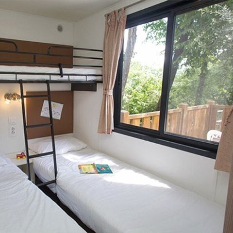 MOBILHOME 6 personnes - Comfort XL | 2 Ch. | 4/6 Pers. | Terrasse surélevée | Clim.