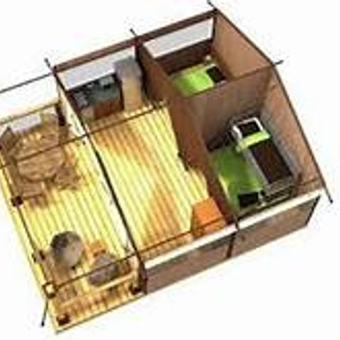 TENTE 4 personnes - FREEFLOWER sans sanitaires