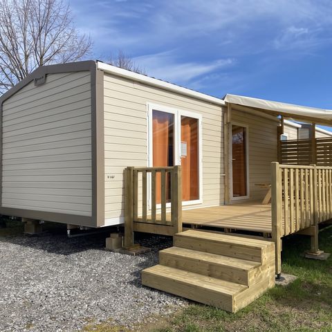 Mobilhome 5 personnes - RIVIERA - TV - 2 chambres