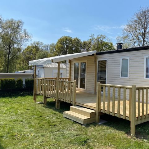 Mobilhome 6 personnes - RIVIERA - TV - 3 chambres