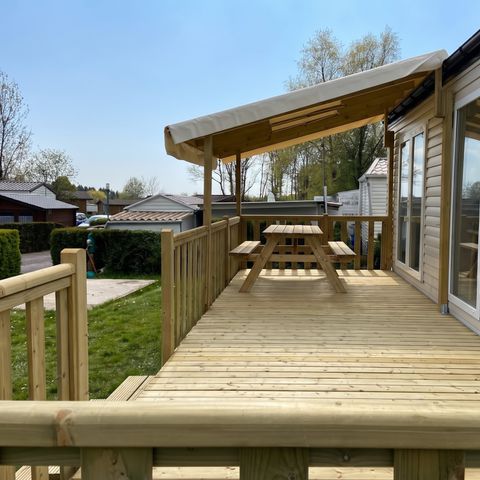Mobilhome 6 personnes - RIVIERA - TV - 3 chambres
