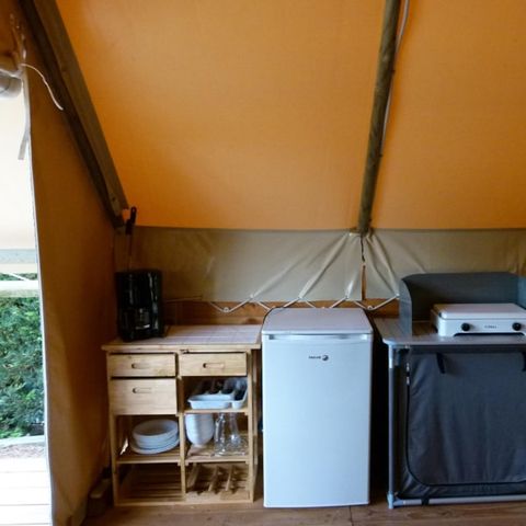 BUNGALOW TOILÉ 4 personnes - Cabane Amazone (sans sanitaires)