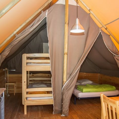 BUNGALOW TOILÉ 4 personnes - Cabane Amazone (sans sanitaires)