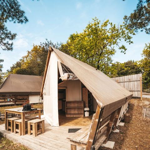 TENTE TOILE ET BOIS 5 personnes - SWEET JUNIOR EDEN