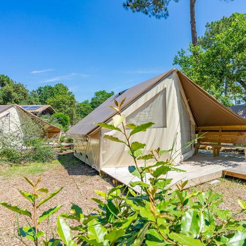 TENTE TOILE ET BOIS 5 personnes - SWEET JUNIOR EDEN