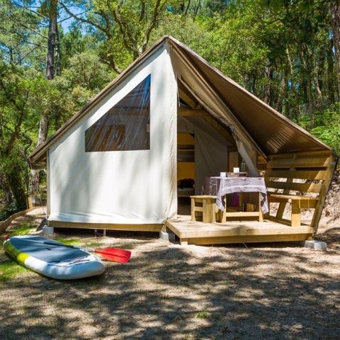 TENTE TOILE ET BOIS 5 personnes - SWEET JUNIOR EDEN