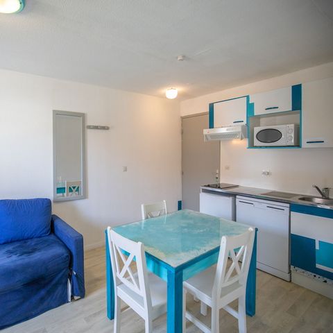 STUDIO 4 personnes - Cabine 4 personnes