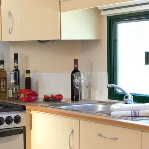 MOBILHOME 6 personnes - Classic | 2 Ch. | 4/6 Pers. | Terrasse surélevée non couverte