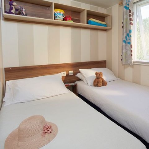 MOBILHOME 6 personnes - Classic | 2 Ch. | 4/6 Pers. | Terrasse surélevée non couverte