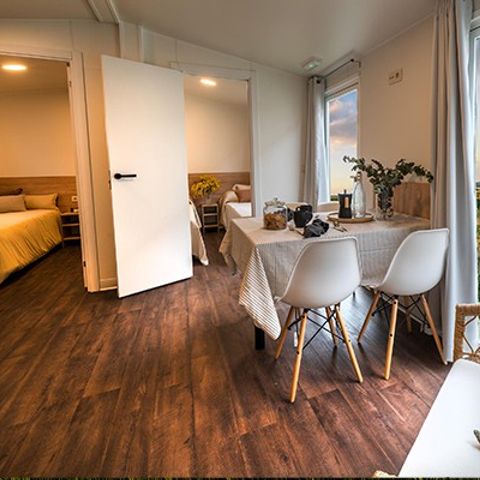 MOBILHOME 6 personnes - Comfort | 3 Ch. | 6 Pers. | Terrasse surélevée | Clim.