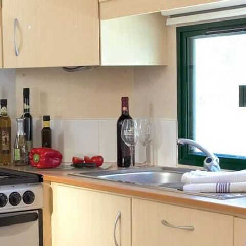 MOBILHOME 6 personnes - Classic | 2 Ch. | 4/6 Pers. | Terrasse surélevée