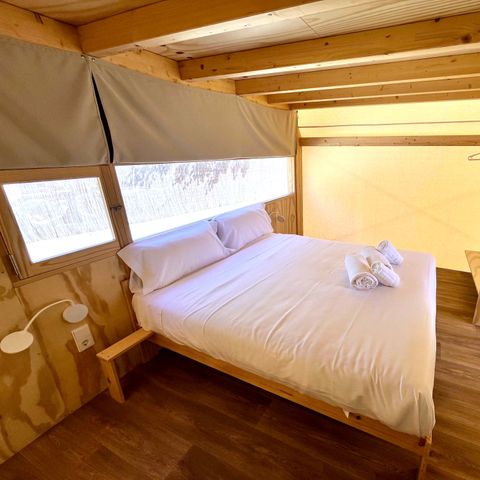 Tente en toile et en bois 5 personnes - Iris