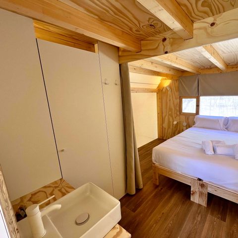 TENTE TOILE ET BOIS 5 personnes - Iris