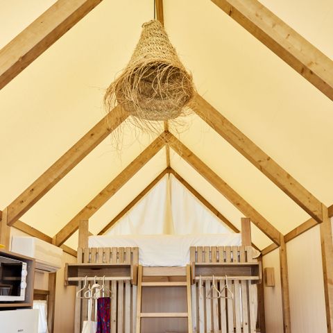 TENTE TOILE ET BOIS 2 personnes - Glamping Cabin-Tent Senyoret