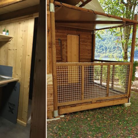 LODGE 4 personnes - LODGE CONFORT AVENTURE  2ch 4/5pers - 25m2 