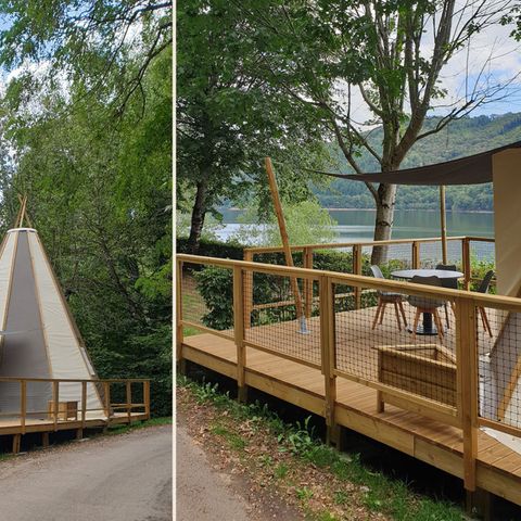 Hébergement 5 personnes - TIPI - HOME - 3 chambres - Sans sanitaire - 34m2