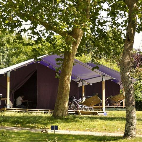 TENTE TOILE ET BOIS 5 personnes - NATURE CONFORT