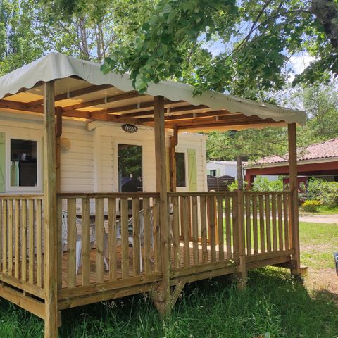 MOBILHOME 4 personnes - LOGGIA CLASSIC 27m² - terrasse non couverte
